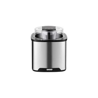 Unold 48855 Heladera Gelato - Heladera 1,5 L, 12 W, Helado, Pantalla Lcd, Temporizador Digital, Libre De Bpa, Vegano, Libre De Lactosa Y Con Stevia