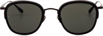 Linda Farrow ALDRIN LFL1116 C6 Mens Sunglasses Black Size 48
