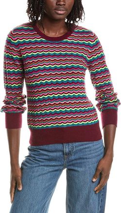 Isla Cassie Wave Stitch Cashmere Sweater