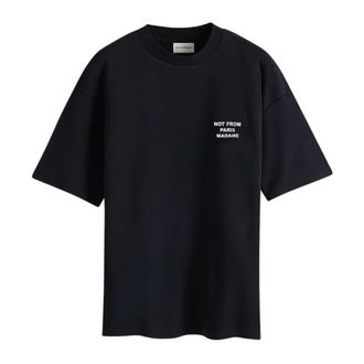 Dr&ocirc;le de Monsieur Tops, Heren, Zwart, S, Katoen, Le T-Shirt Slogan