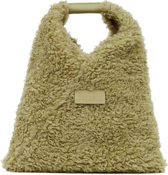 Maison Margiela small Japanese tote bag - women - Polyester/Acrylic - OS - Green