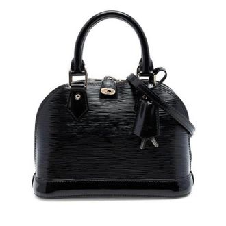 Louis Vuitton Pre-owned Handbags, female, Black, Size: ONE SIZE Pre-owned Epi Alma BB