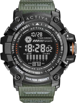 Invicta Activa x Invicta Digital ACW8020-003 Heren Horloge - Quartz Uurwerk - Plastic met zwarte Wijzerplaat - 56mm
