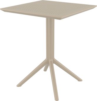 Clp Mesa Plegable Sky Gris Topo Cuadrada