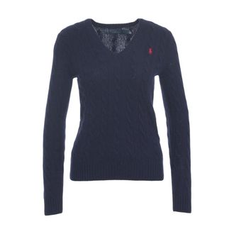 Polo Ralph Lauren Dames, Truien, Blauw, Maat: XL Katoen