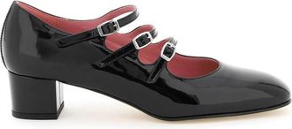 Carel Lakleren Mary Jane Schoenen - Dames - Pumps - Zwart - 39 EU - Schoenen