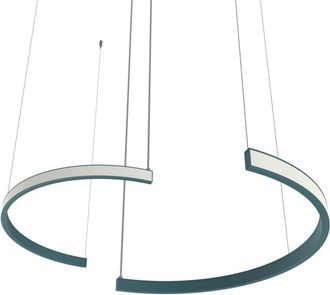 Lumicom Half Lampara De Techo Lineal X2 Monocolor Mate