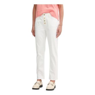 Lola Casademunt Jeans Rectos con Corte Deshilachado - Jeans - Mujer - Blanco - L