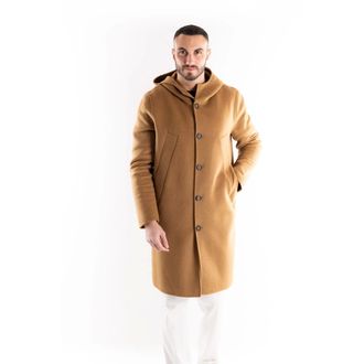 Paolo Pecora Uomo, Cappotti, Marrone, M, new