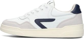 HUB Hub, Schoenen, Heren, Veelkleurig, 46 EU, Katoen, Witte Lage Sneakers voor Heren