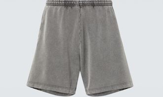 Acne Studios Cotton jersey shorts