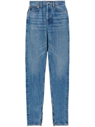 Re/Done Slim-cut jeans - Blauw