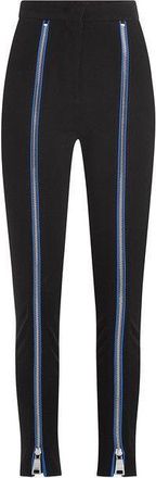 Emilio Pucci Black Zip Front Trousers Size XS