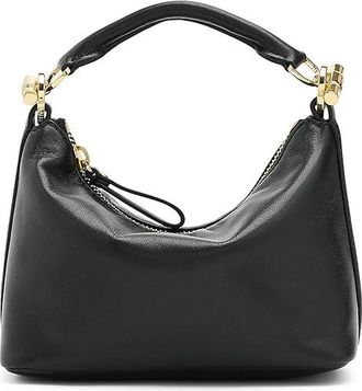 Lauren Ralph Lauren Nappa Leather Mini Blaike Shoulder Bag Shoulder Womens Handbags Black