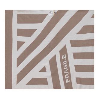 Fragile Pattern Knit Blanket in Blossom/off White at Nordstrom