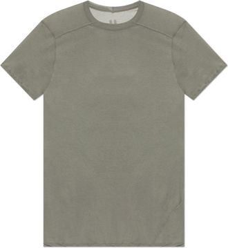 Rick Owens Tops, Heren, Groen, XL, Katoen, T-shirt Level T