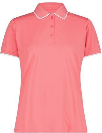F.lli Campagnolo Polo Stretch Piquet Polo-Shirt f&uuml;r Damen | rosa