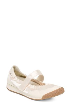 Dolce Vita Spruce Ballet Sneaker in White Satin at Nordstrom, Size 8.5