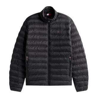 Tommy Jeans TJM LT Down Jacket E - Heren - Gewatteerde jassen - Zwart - M - Leer - Jassen