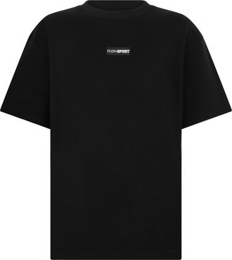 Plein Sport Slub Cotton T-Shirt Scratch