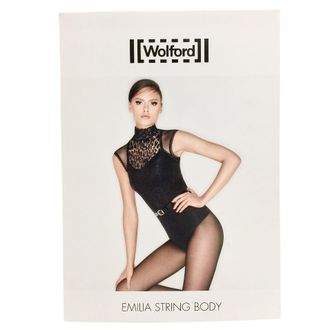 Wolford Limited Edition Leopard & Roses Emilia Body Size S