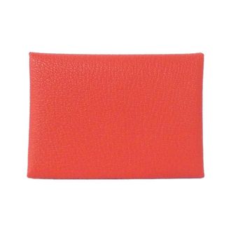 Herm&egrave;s Chevre Leather Coin Purse/Coin Case (Pre-Owned)