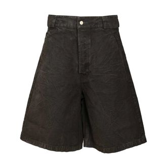 Fear of God Denim Shorts, male, Black, Size: W32 Denim Utility Shorts