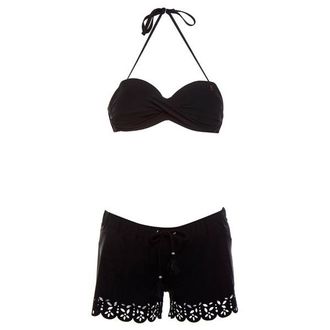 Banana Moon Meow Huawei Boardshorts f&uuml;r Damen | schwarz