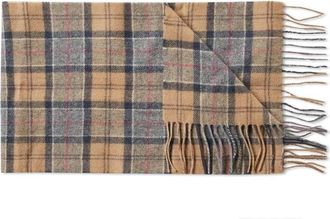 Barbour Tartan Lamswol Sjaal Jurk-Bufandas - Heren - Wintersjaals - Veelkleurig - ONE Size - Wol - Accessoires