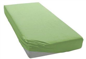 BELLANA Spannbettlaken »Jersey-Elasthan Aqua in Gr. 90x200, 140x200 oder 180x200 cm« aus Baumwolle, für Matratzen bis 35 cm Höhe, Bettlaken, Spannbetttuch