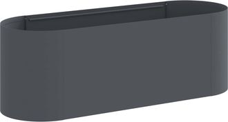 vidaXL Cama De Jard&iacute;n Elevada Gris Antracita 120 X 40 X 40 Cm Vidaxl