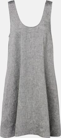 Asceno Sicily linen minidress