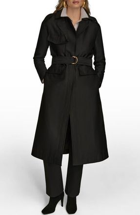 DKNY Safari Rain Coat in Black at Nordstrom, Size X-Large