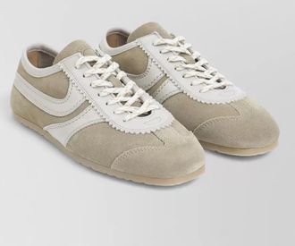 Dries Van Noten leather low-top sneakers