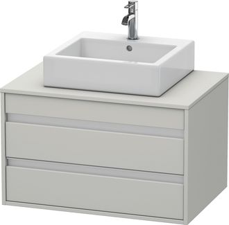 Duravit Mueble Bajo Lavabo Ketho 550x800x496mm Hormig&oacute;n