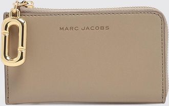 Marc Jacobs Portacarte in pelle con chiusura a zip e quattro slot per carte