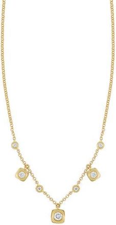 Bony Levy Monaco Diamond Shaker Necklace in 18K Yellow Gold at Nordstrom Rack