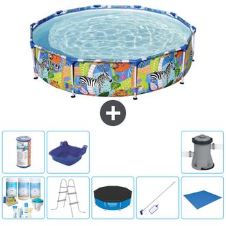 Bestway Piscina Bestway Steel Pro Redonda - Selva - 305x66 Cm - 7-piezas S21639