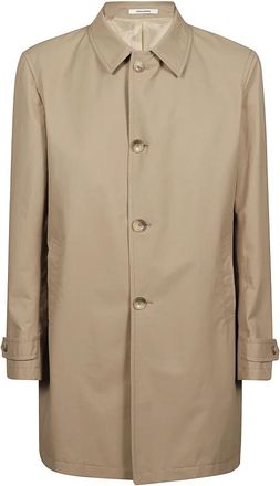 Tagliatore Trench Nolan - Heren - Mantel - Grijs - 2XL - Katoen - Jassen