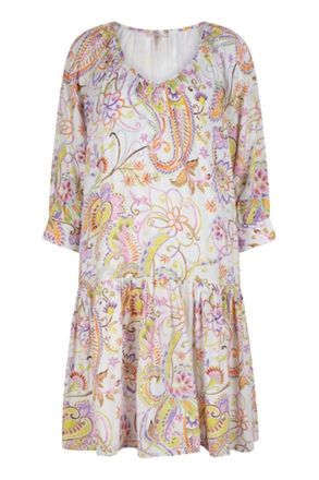 Esqualo Womens Beloved Flower Print Raglan Dress In Multicolor