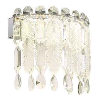 Globo Lighting Globo - Aplique De Pared - Klunka - Cromo - Vidrio - Led