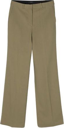 Joseph Comfort Cady Morissey Broek - Dames - Wijde Broeken - Groen - M - Broeken
