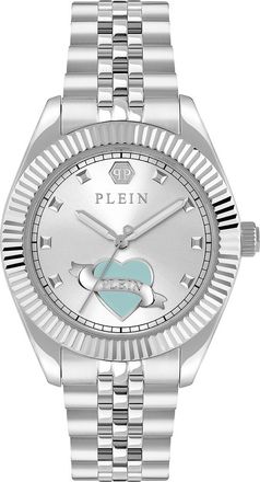 Philipp Plein Plein Valentine Dames Zilveren Horloge PW2BA1125