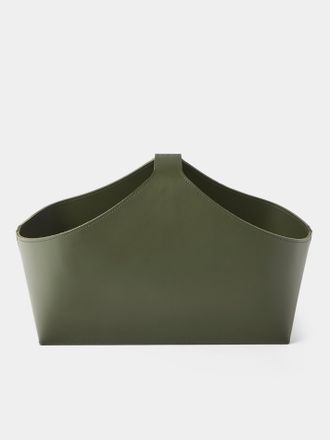 Rabitti 1969 Arco Leather Basket