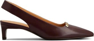 Tod's 40mm leather pumps - women - CALFSKIN/Calf Leather/Calf Leather - 36.5 - Red