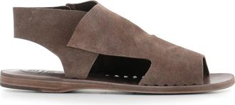 Officine Creative Su&egrave;de Sandaal - Dames - Sandalen - Bruin - 40 EU - Su&egrave;de - Schoenen