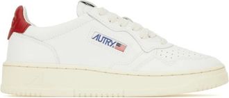 Autry Medalist Low - Heren - Sneakers - Wit - 46 EU - Katoen - Schoenen