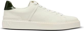 Balmain B-Court trainers - Heren - Sneakers - Wit - 40 EU - Leer - Schoenen
