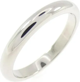 Bulgari Platinum Platinum 950 Band Ring (Pre-Owned)