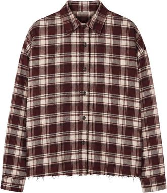 Laneus Shirts - Dames - Overhemden - Rood - S - Overhemden
